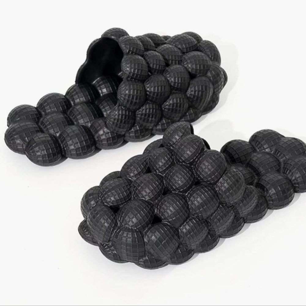 Black Bubble Slides